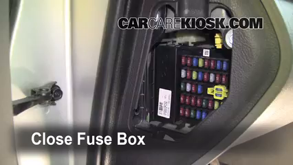 Interior Fuse Box Location: 2006-2010 Hyundai Sonata - 2009 Hyundai